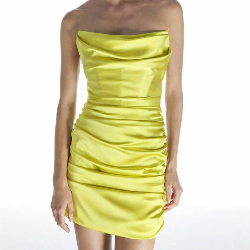 Gigii’s Doulzen Iconic Satin Mini Dress Size Small NWT